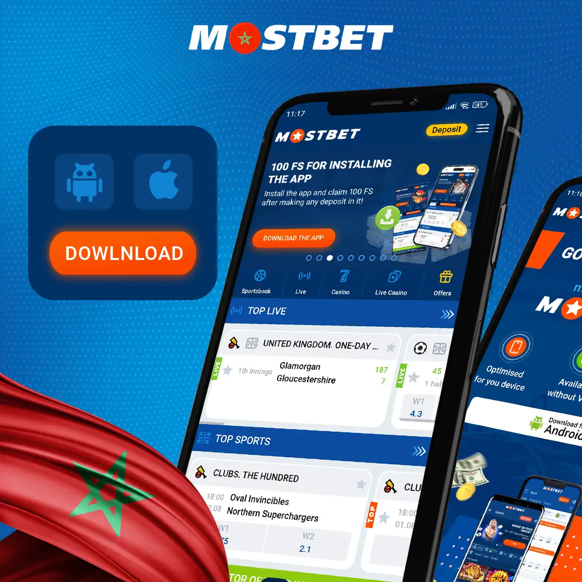 مراجعة تطبيق الهاتف المحمول Mostbet Morocco لنظامي التشغيل Android و ios